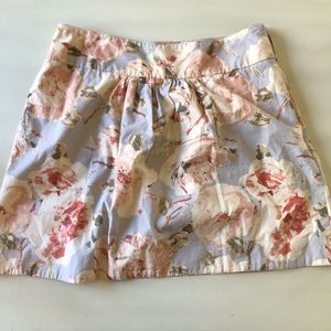 JCrew floral skirt